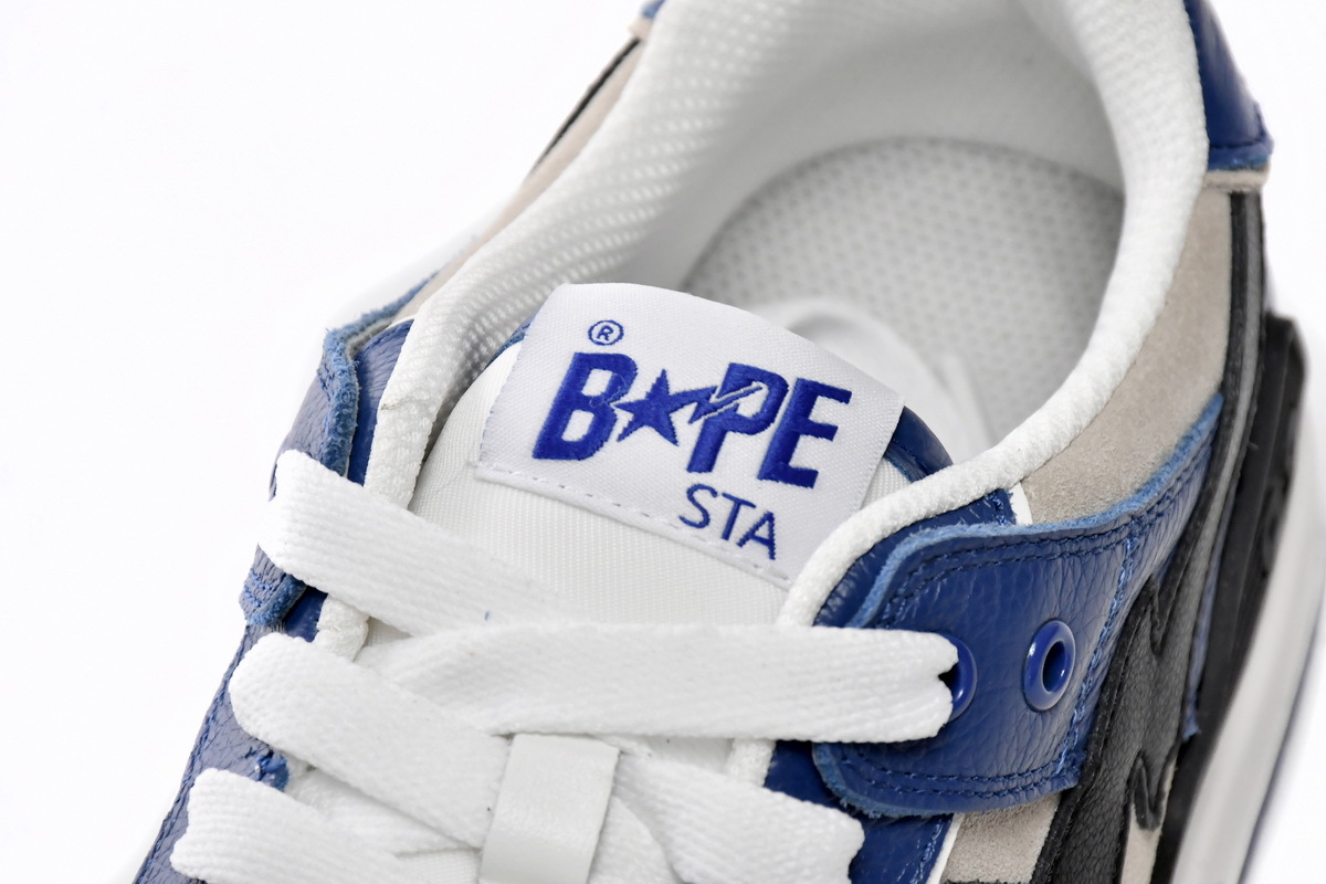 Coco Shoes A Bathing Ape Bape SK8 Sta Blue Grey 1I80-191-010 - Cocoshoesvip.net