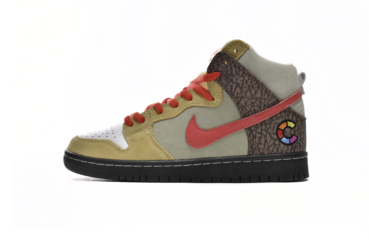 Coco Shoes Nike SB Dunk High Color Skates Kebab and Destroy CZ2205-700 - Cocoshoesvip.net