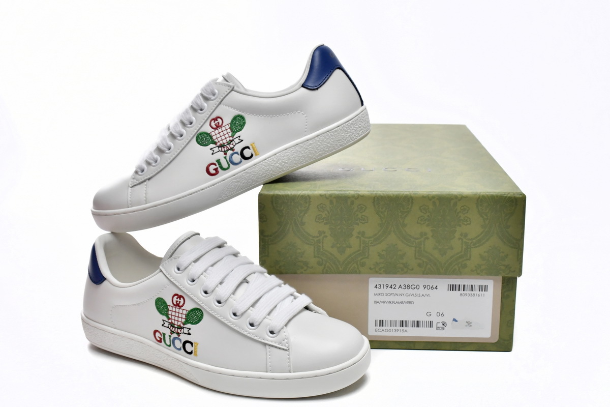 Coco Shoes Gucci Ace Worldwide 603696 AYO70 9096 - Cocoshoesvip.net