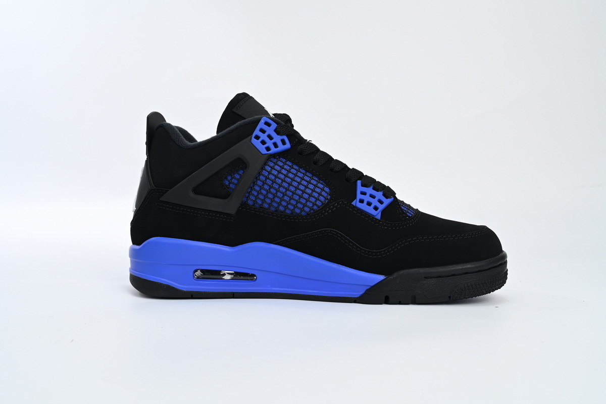Coco Shoes Air Jordan 4 Retro Black Game Royal CT8527-018 - Cocoshoesvip.net
