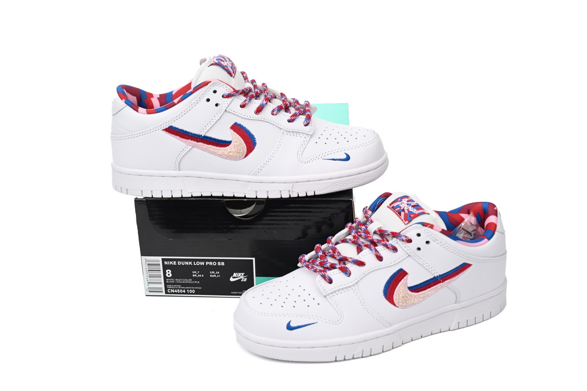 Coco Shoes Nike SB Dunk Low Parra CN4504-100 - Cocoshoesvip.net