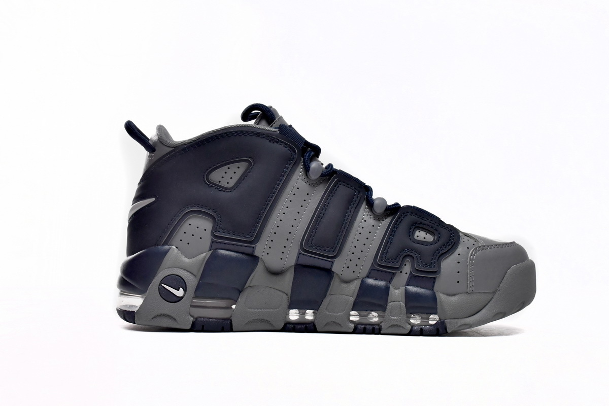 Coco Shoes Nike Air More Uptempo Cool Grey Midnight Navy 921948-003 - Cocoshoesvip.net