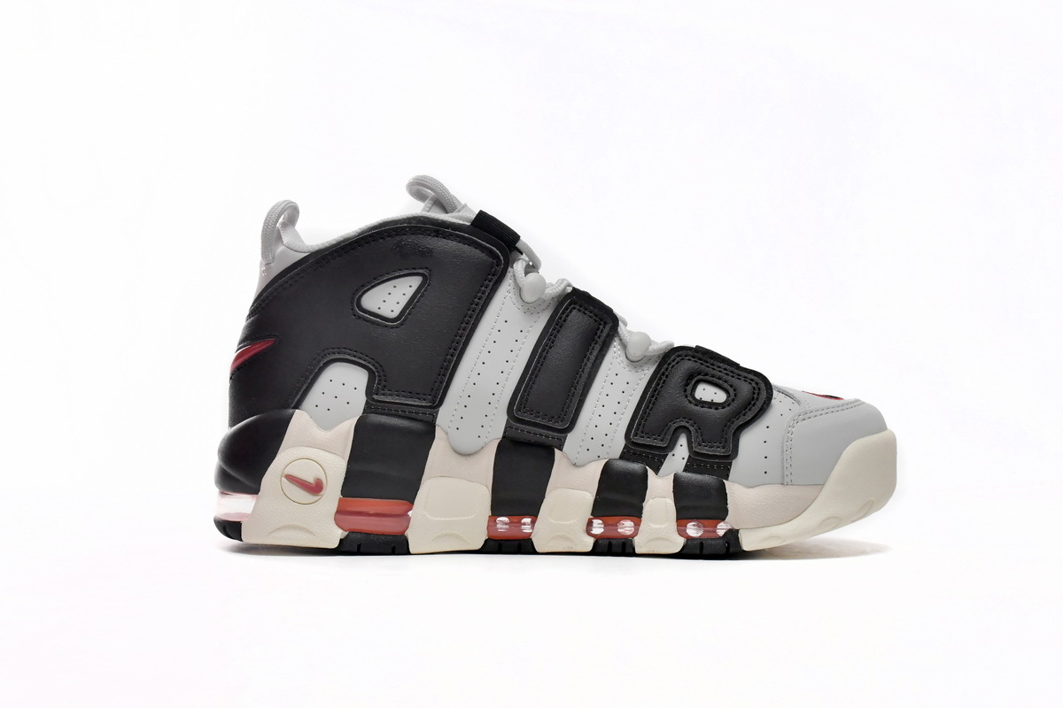 Coco Shoes Nike Air More Uptempo Gray black Orange DX3356-001 - Cocoshoesvip.net