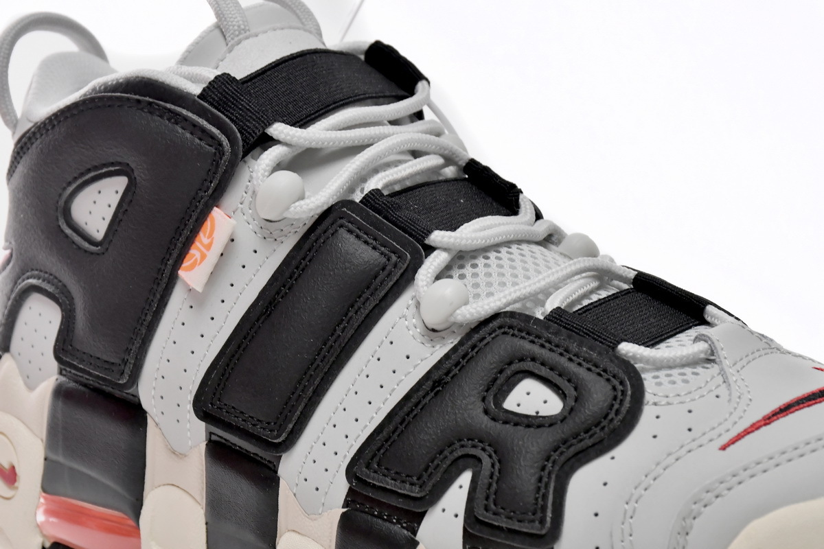 Coco Shoes Nike Air More Uptempo Gray black Orange DX3356-001 - Cocoshoesvip.net
