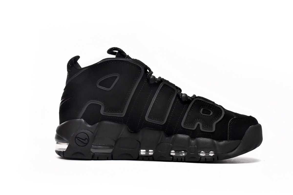 Coco Shoes Nike Air More Uptempo Black Reflective 414962-004 - Cocoshoesvip.net