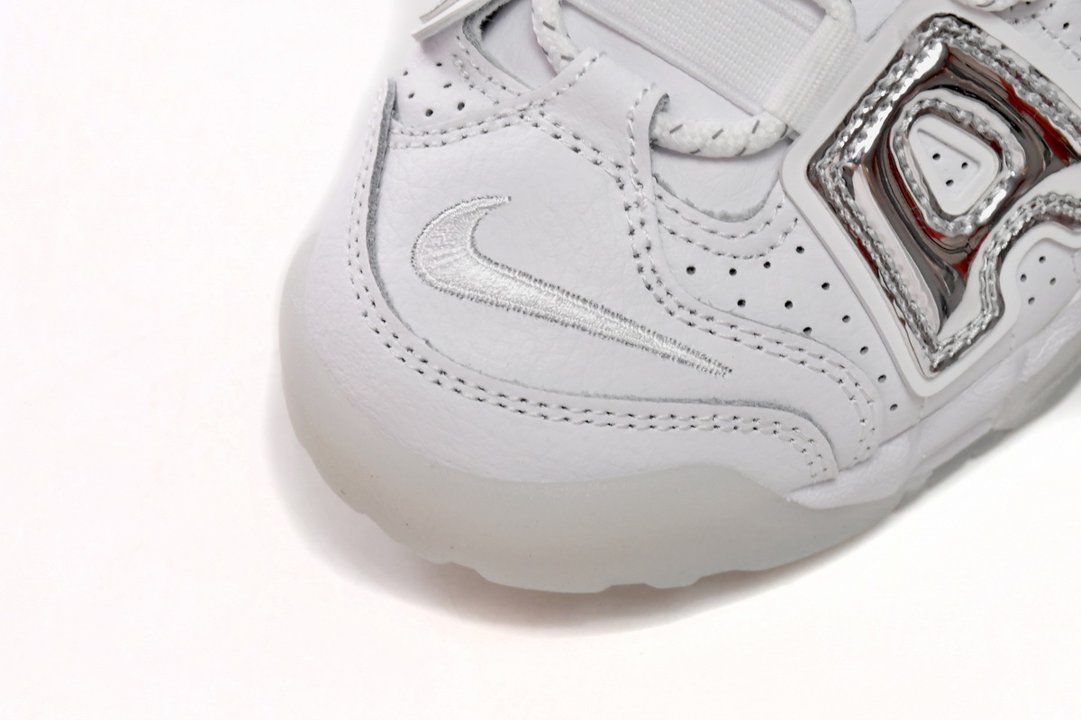 Coco Shoes Nike Air More Uptempo Chrome White 917593-100 - Cocoshoesvip.net