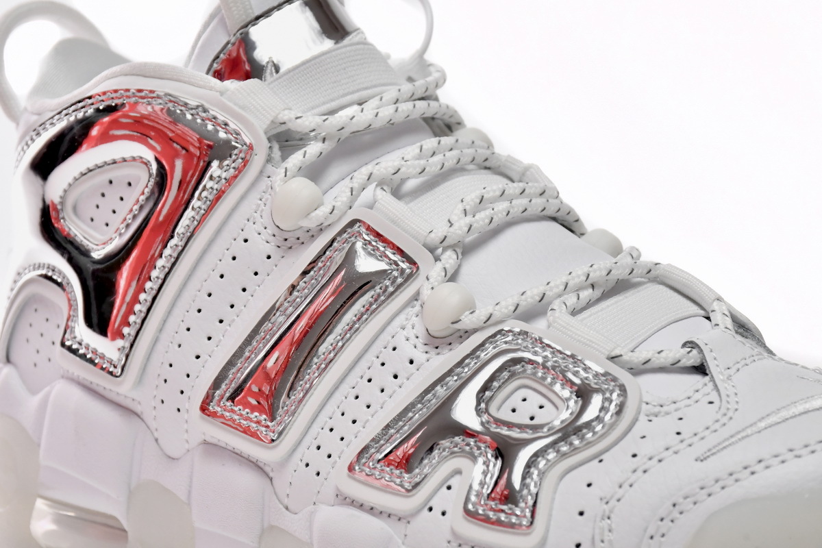 Coco Shoes Nike Air More Uptempo Chrome White 917593-100 - Cocoshoesvip.net