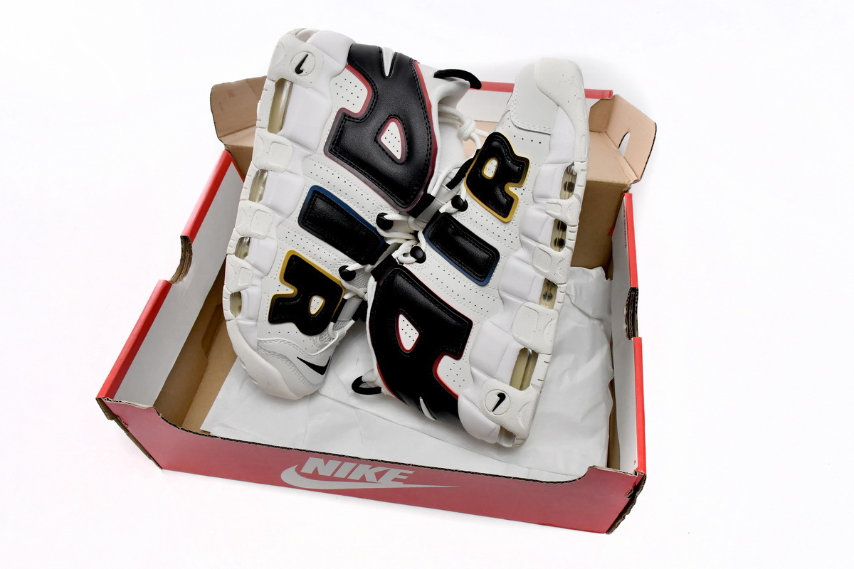 Coco Shoes Nike Air More Uptempo 96 Trading Cards Primary Colors DM1297-100 - Cocoshoesvip.net