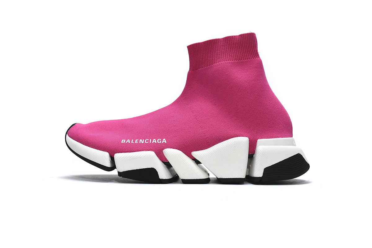 Coco Shoes Balenciaga Speed 2.0 Rose pink 617196 W1702 1015 - Cocoshoesvip.net