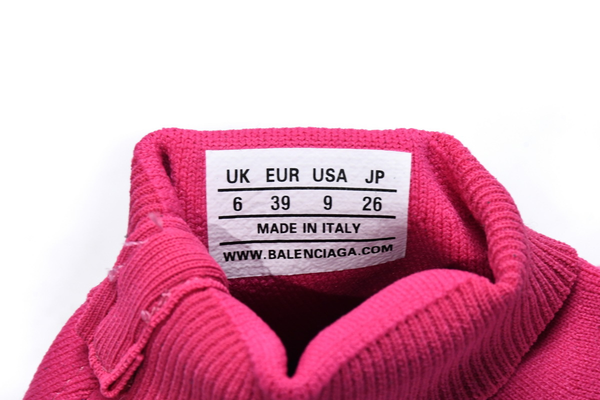 Coco Shoes Balenciaga Speed 2.0 Rose pink 617196 W1702 1015 - Cocoshoesvip.net