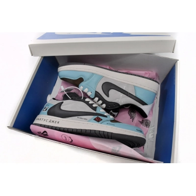 Travis Scott X Air Jordan 1 Low 'BMW JackBoys' BM1300-030 02