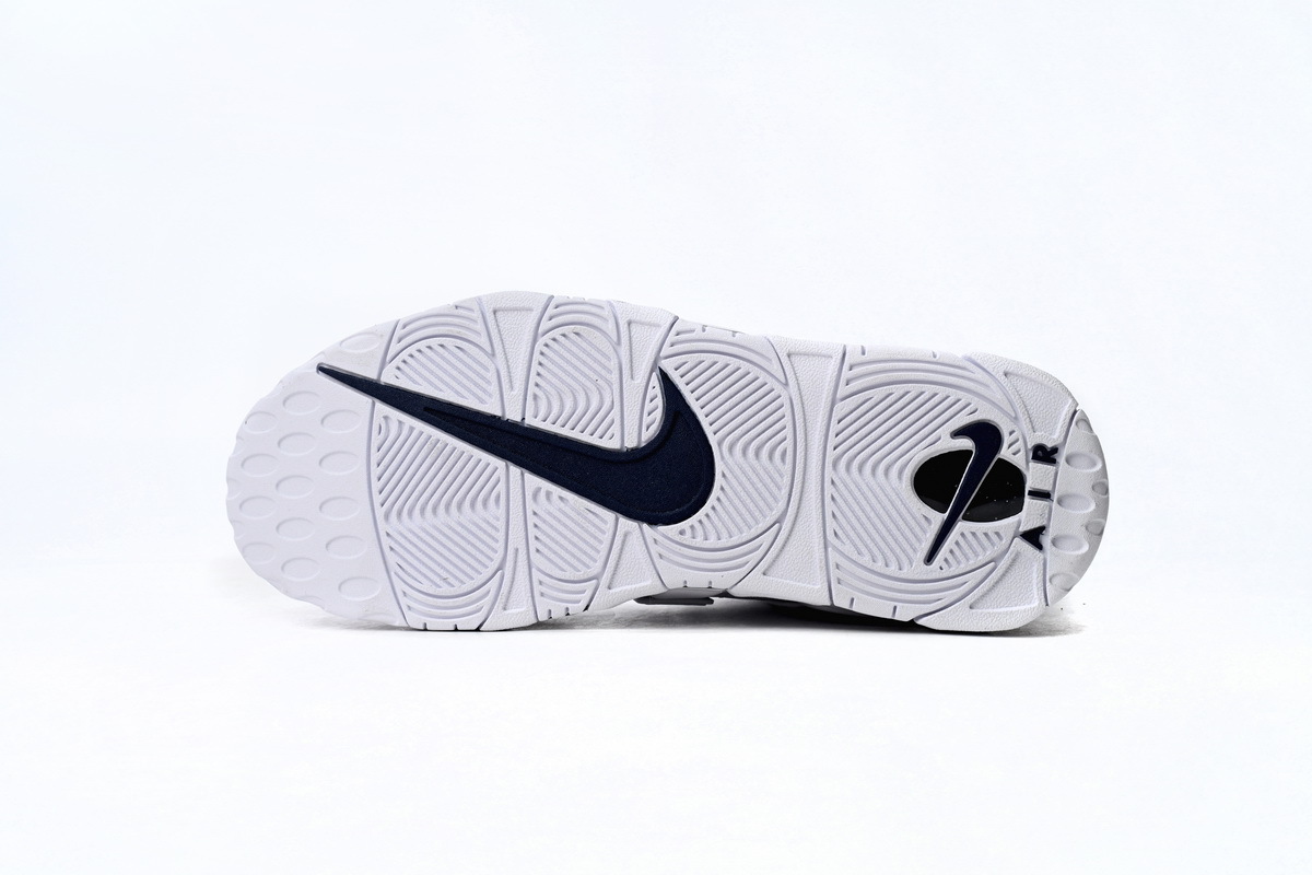 Coco Shoes Nike Air More Uptempo 96 White White Midnight Navy DH8011-100 - Cocoshoesvip.net