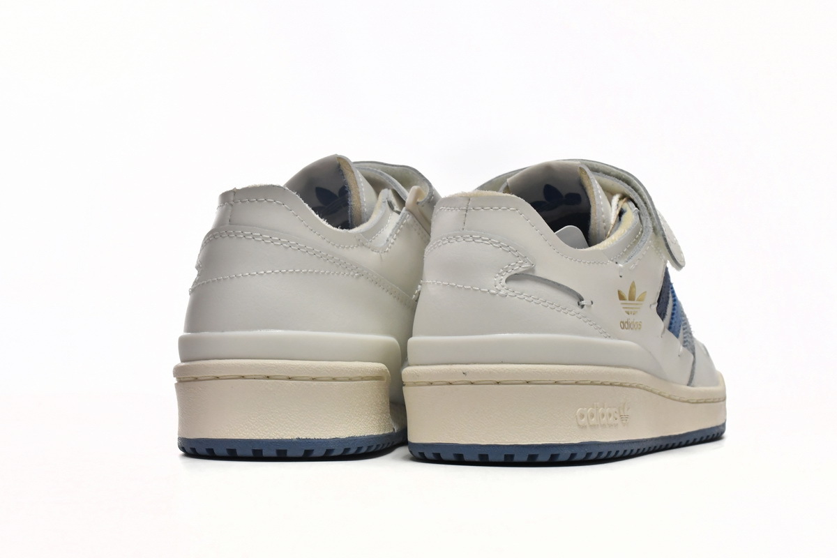 Coco Shoes Adidas Forum Low White Pulse Blue GW4333 - Cocoshoesvip.net