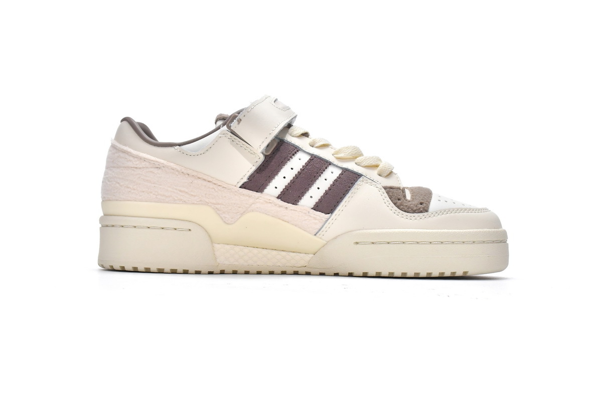 Coco Shoes Adidas Forum 84 Low Fleece White Brown GY4126 - Cocoshoesvip.net