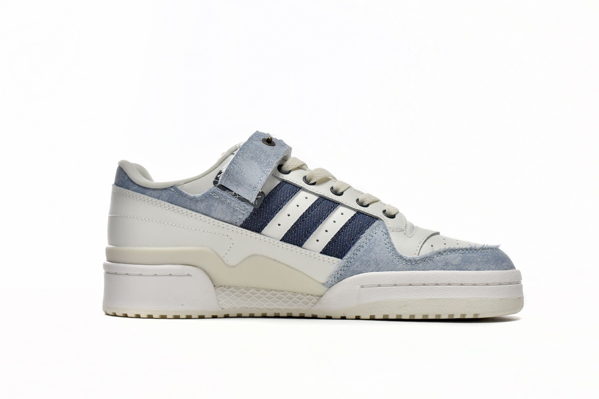 Coco Shoes Adidas Forum Low Blue Cloud White HQ6334 - Cocoshoesvip.net