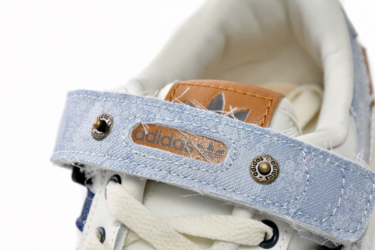 Coco Shoes Adidas Forum Low Blue Cloud White HQ6334 - Cocoshoesvip.net