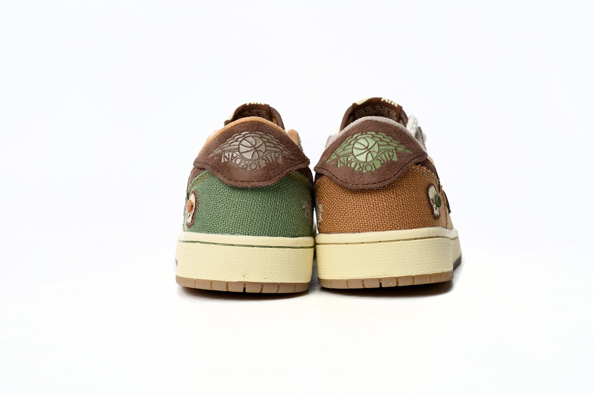 Coco Shoes Jordan 1 Retro Low OG Zion Williamson Voodoo DZ7292-200 - Cocoshoesvip.net