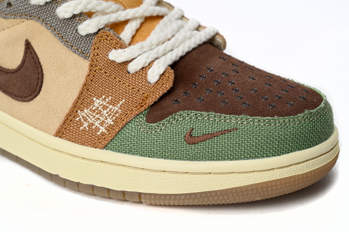 Coco Shoes Jordan 1 Retro Low OG Zion Williamson Voodoo DZ7292-200 - Cocoshoesvip.net