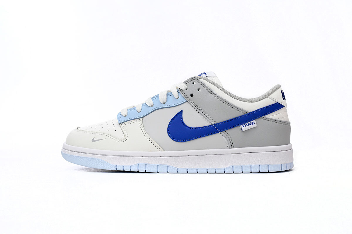 Coco Shoes Nike Dunk Low Ivory Hyper Royal FB1843-141 - Cocoshoesvip.net