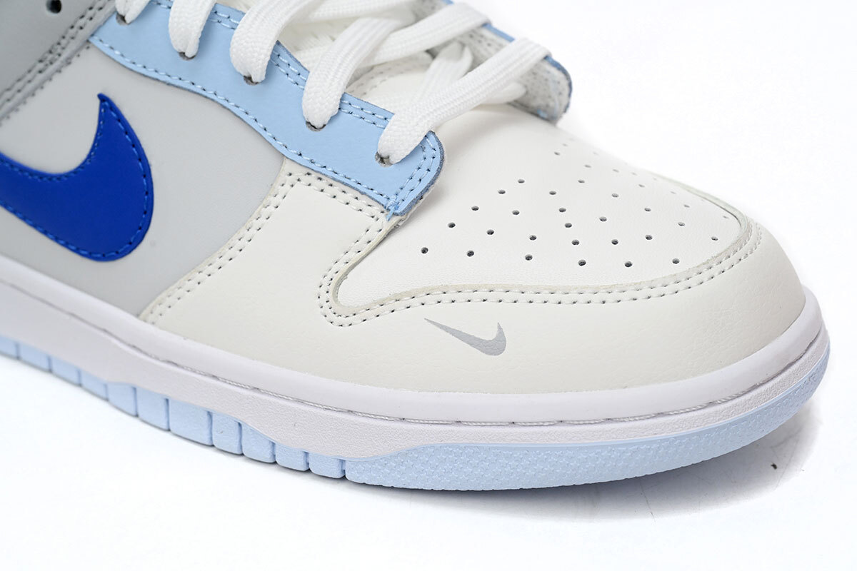 Coco Shoes Nike Dunk Low Ivory Hyper Royal FB1843-141 - Cocoshoesvip.net