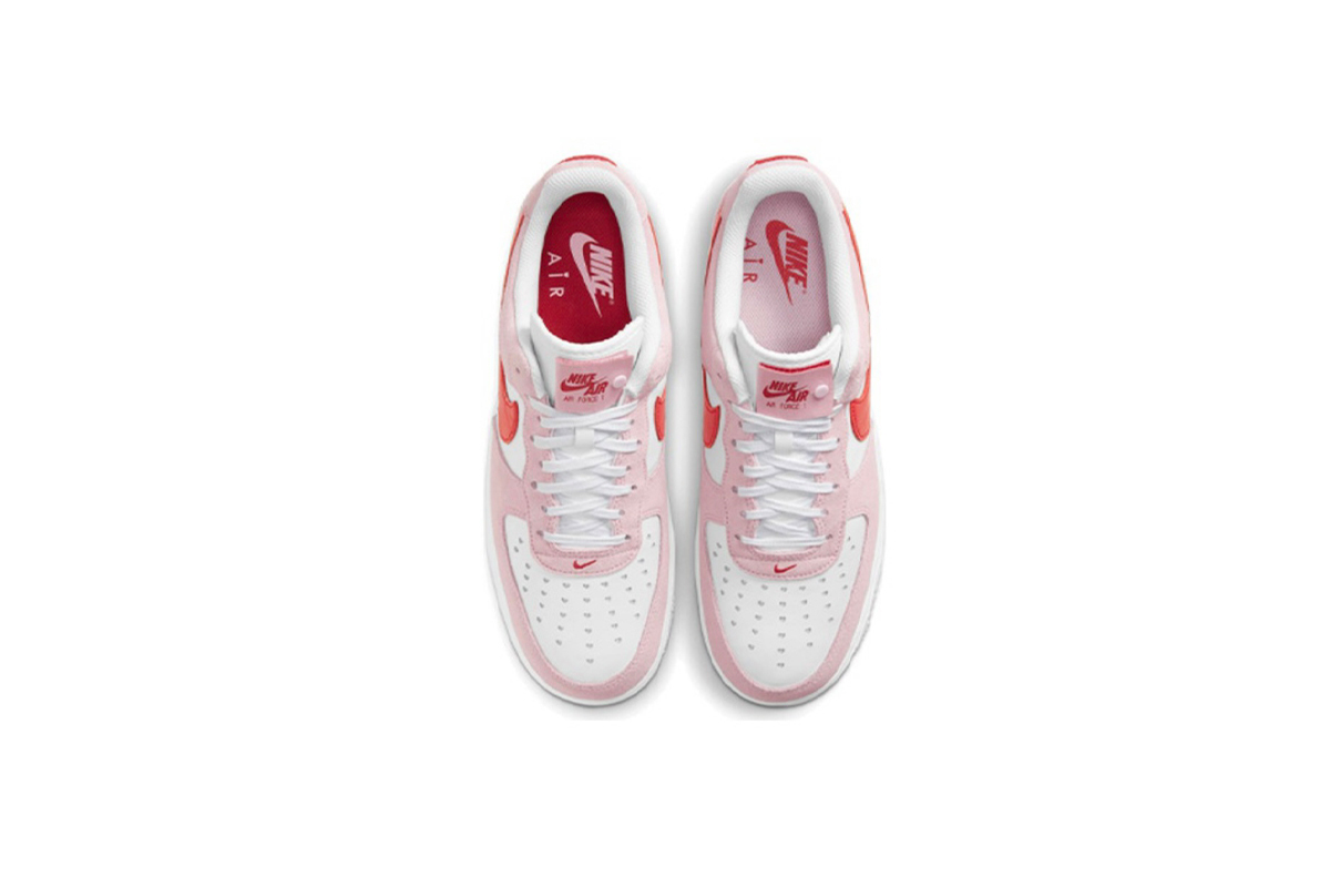Coco Shoes Nike Air Force 1 Low '07 QS Valentine's Day Love Letter DD3384-600 - Cocoshoesvip.net