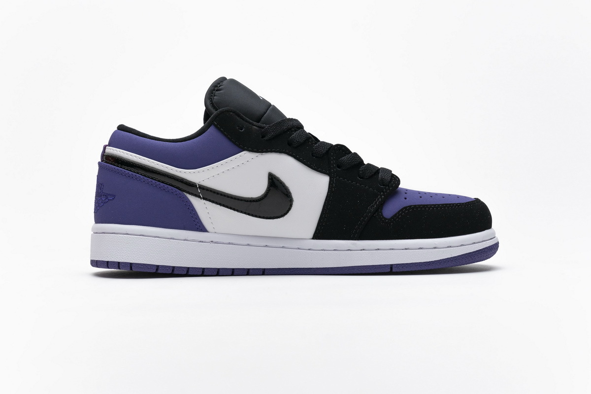 Coco Shoes Jordan 1 Low Court Purple 553558-125 - Cocoshoesvip.net