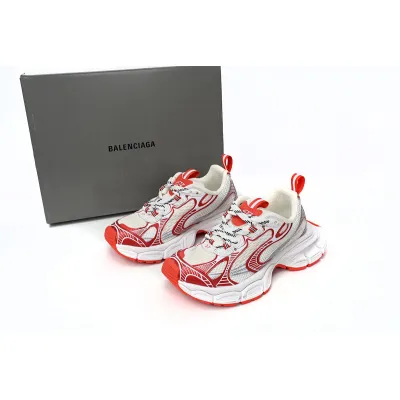 Balenciaga 3XL Sneaker in White Red 734734W3XL29060 02