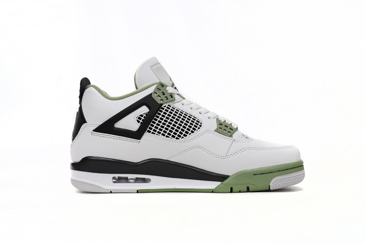 Coco Shoes Air Jordan 4 Retro Seafoam AQ9129-103 - Cocoshoesvip.net