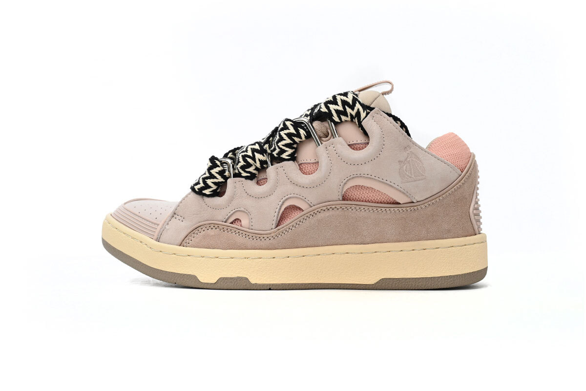Coco Shoes Lanvin Leather Curb Pink Gum   - Cocoshoesvip.net