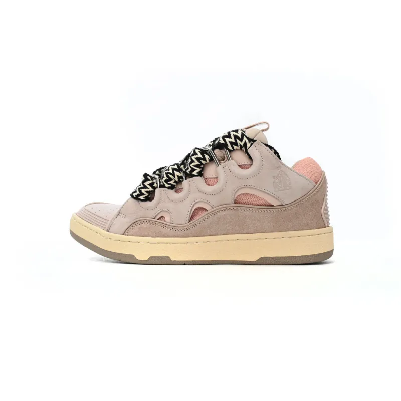 Coco Shoes Lanvin Leather Curb Pink Gum   - Cocoshoesvip.net