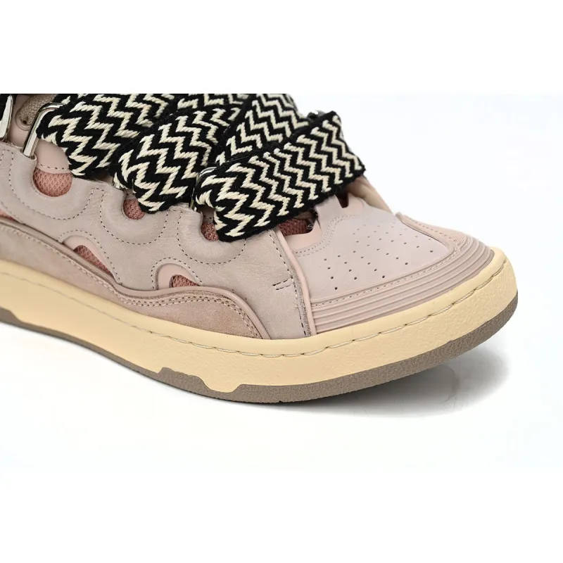 Coco Shoes Lanvin Leather Curb Pink Gum   - Cocoshoesvip.net