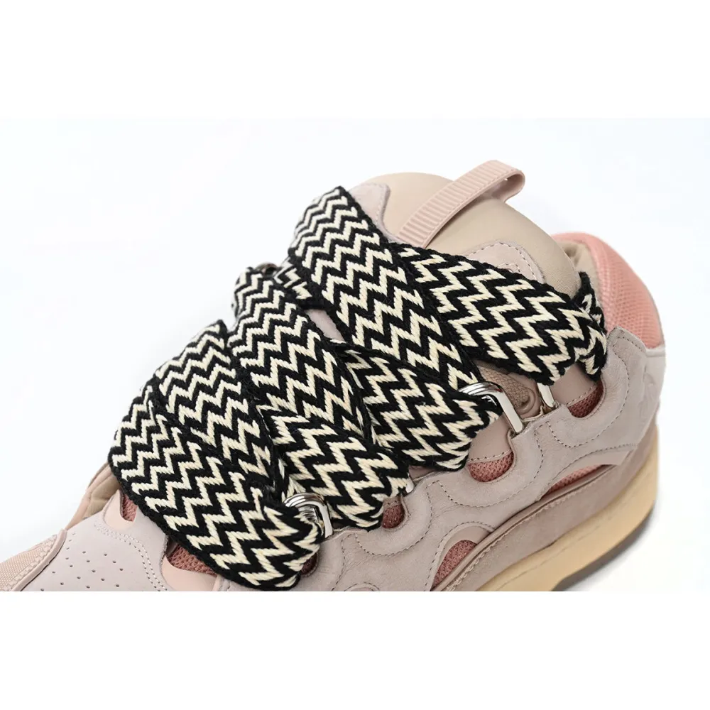 Coco Shoes Lanvin Leather Curb Pink Gum   - Cocoshoesvip.net