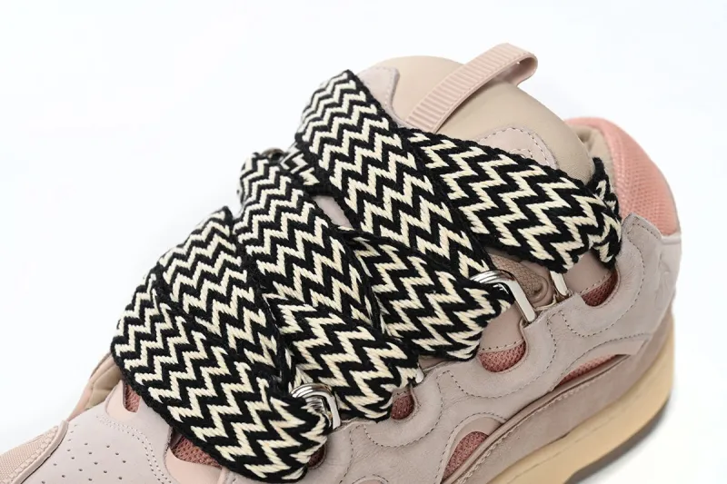Coco Shoes Lanvin Leather Curb Pink Gum   - Cocoshoesvip.net