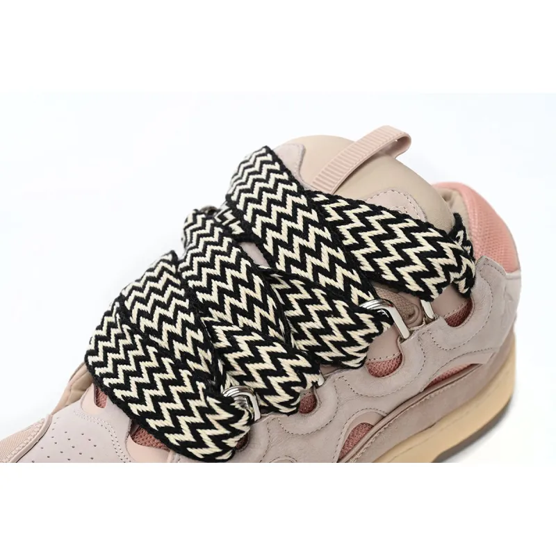 Coco Shoes Lanvin Leather Curb Pink Gum   - Cocoshoesvip.net