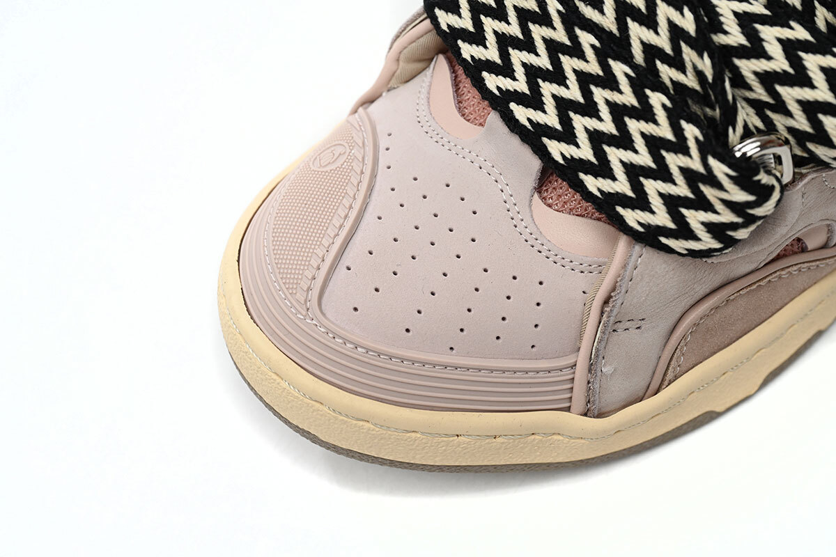 Coco Shoes Lanvin Leather Curb Pink Gum   - Cocoshoesvip.net