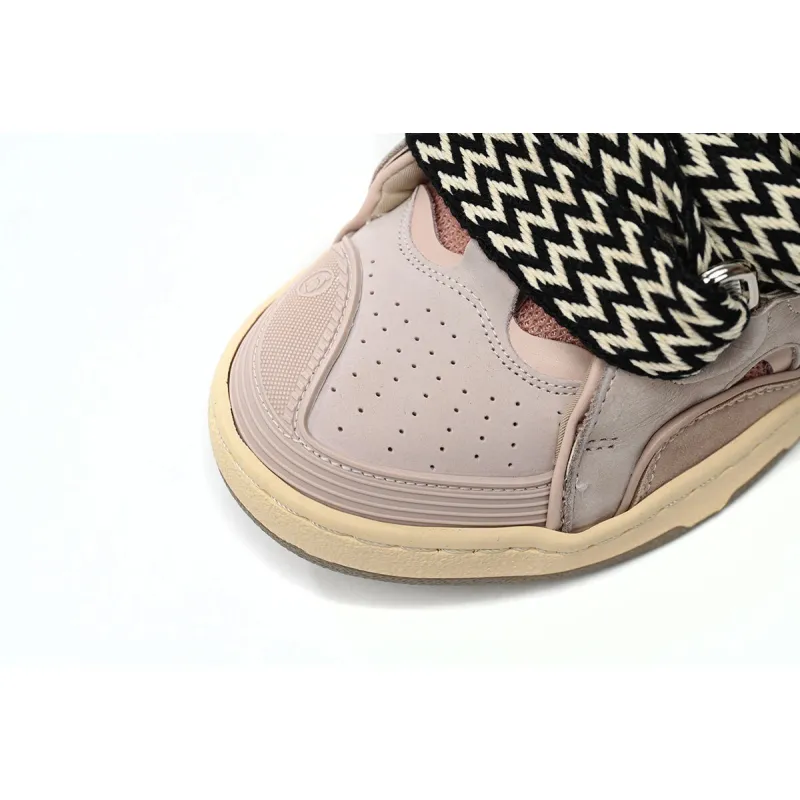 Coco Shoes Lanvin Leather Curb Pink Gum   - Cocoshoesvip.net