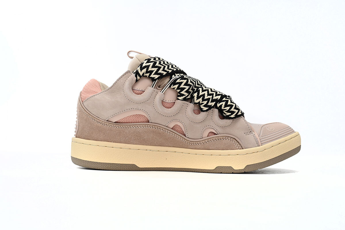 Coco Shoes Lanvin Leather Curb Pink Gum   - Cocoshoesvip.net