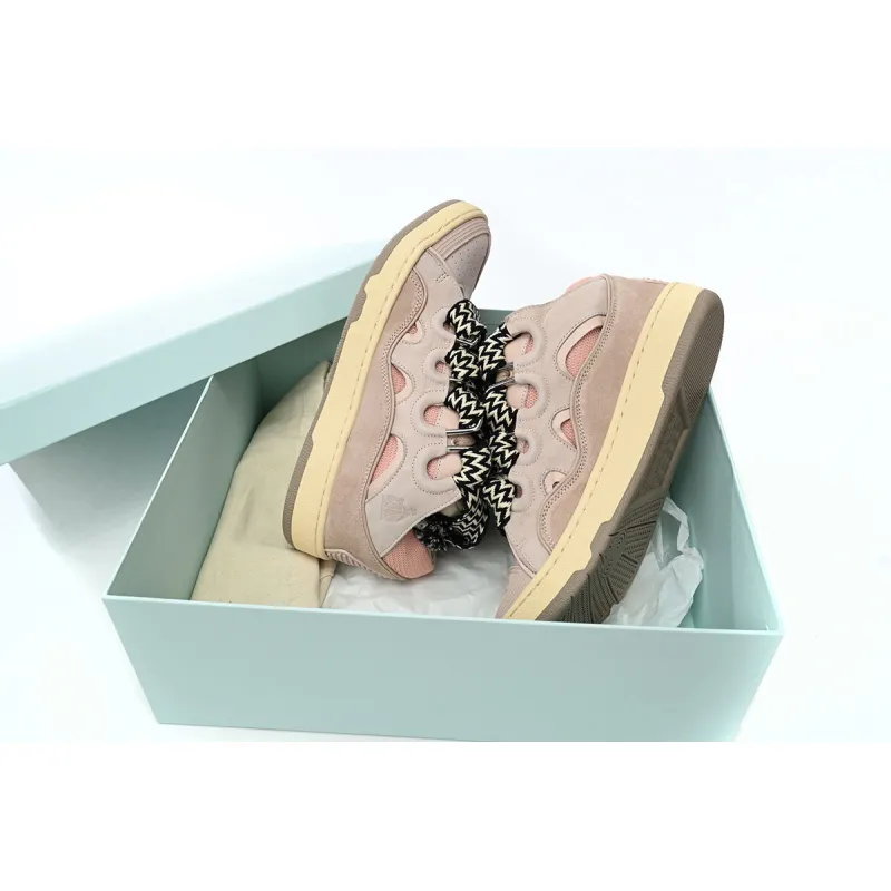 Coco Shoes Lanvin Leather Curb Pink Gum   - Cocoshoesvip.net