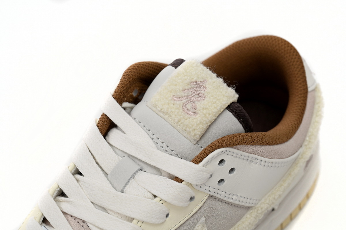 Coco Shoes Nike Dunk Low Retro PRM Year of the Rabbit Fossil Stone (2023) FD4203-211 - Cocoshoesvip.net