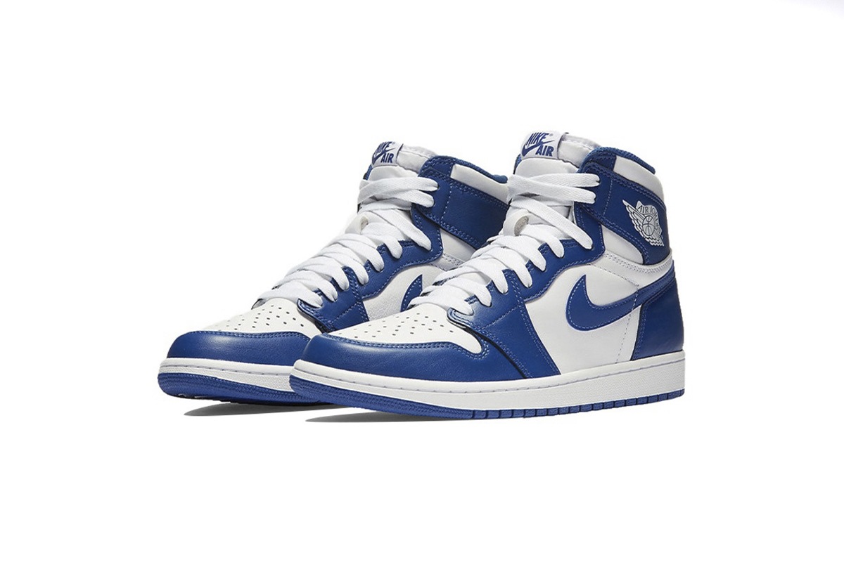 Coco Shoes Air Jordan 1 Retro High Storm Blue  555088-127 - Cocoshoesvip.net