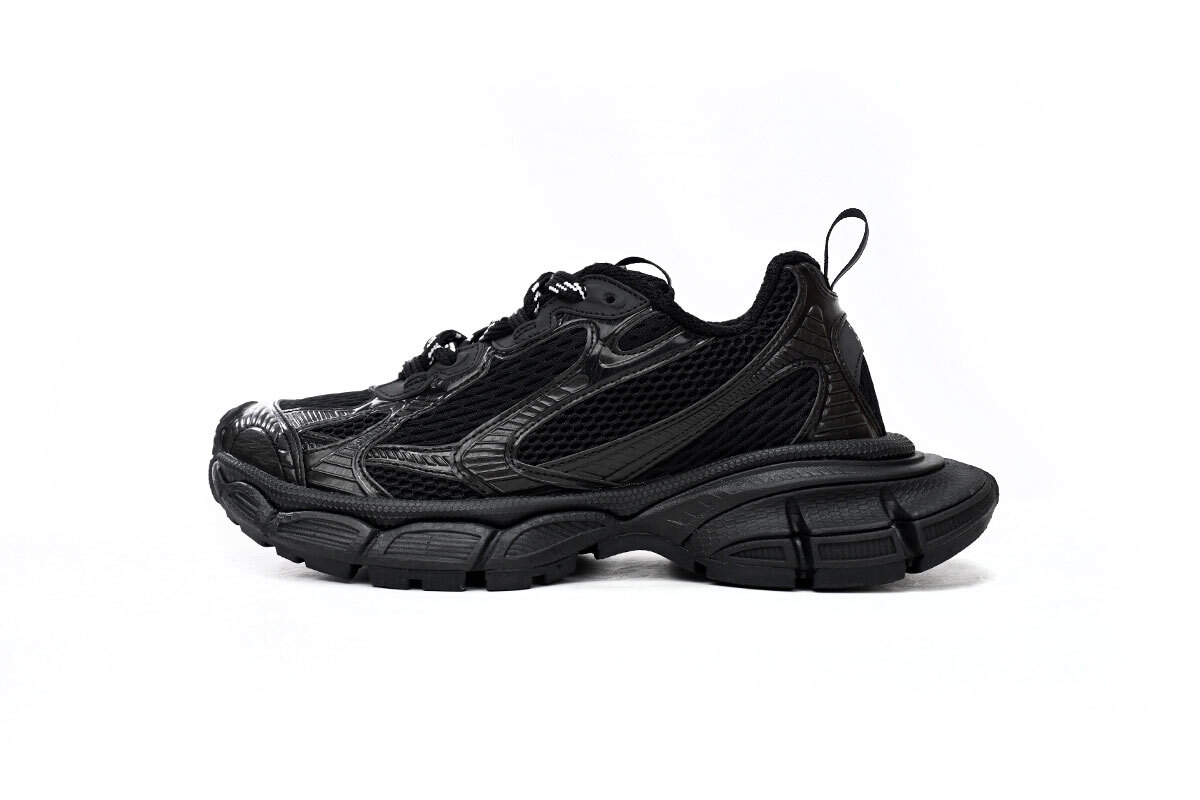 Coco Shoes Balenciaga 3XL Sneaker in All Black - 734733W2RC60203 - Cocoshoesvip.net