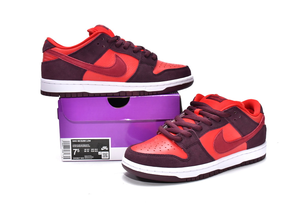 Coco Shoes Nike SB Dunk Low Cherry DM0807-600 - Cocoshoesvip.net