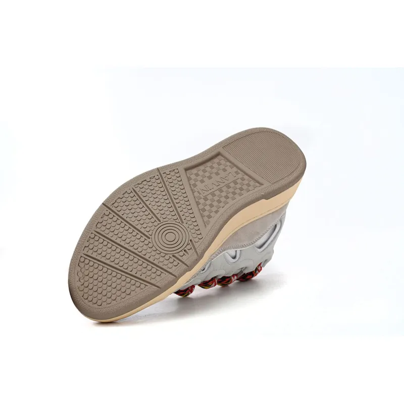 Coco Shoes Lanvin Leather Curb White Black Gum - Cocoshoesvip.net