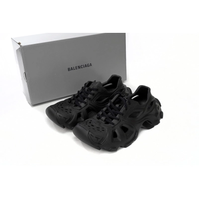 Balenciaga HD Lace Up Black 702421W3CES1000 02