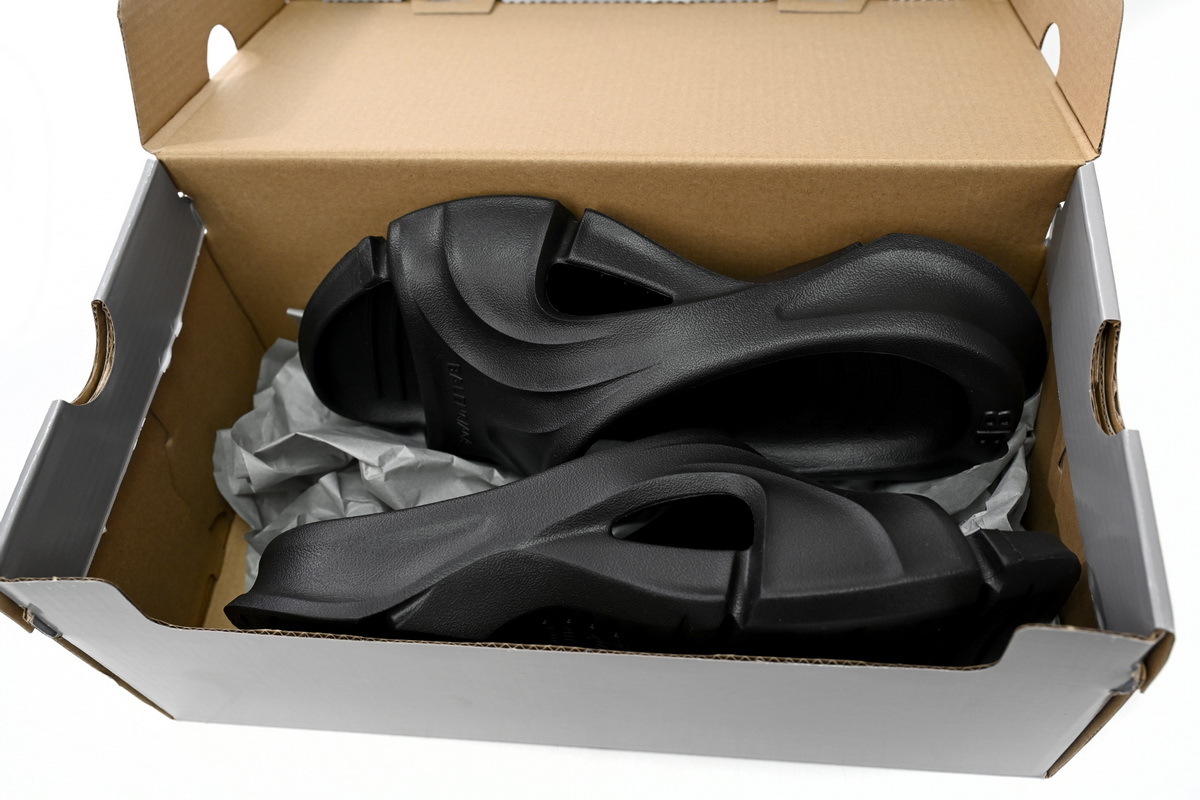 Coco Shoes Balenciaga HD Lace Up Black 702421W3CES1000 - Cocoshoesvip.net