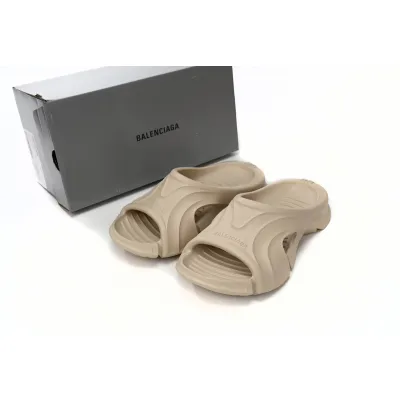 Balenciaga Mold Slide Sandal Beige 653874W3CE29300 02