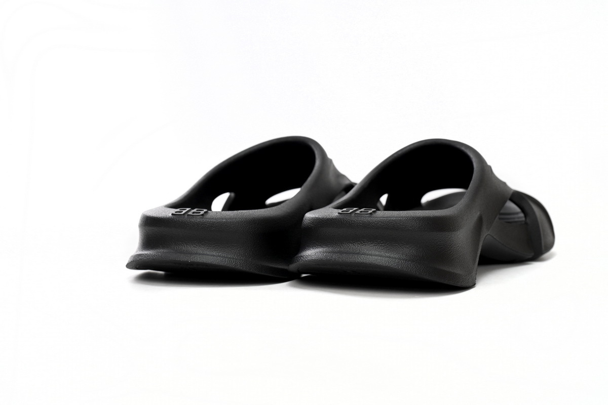 Coco Shoes Balenciaga Mold Slide Sandal Black 653874W3CE21000 - Cocoshoesvip.net