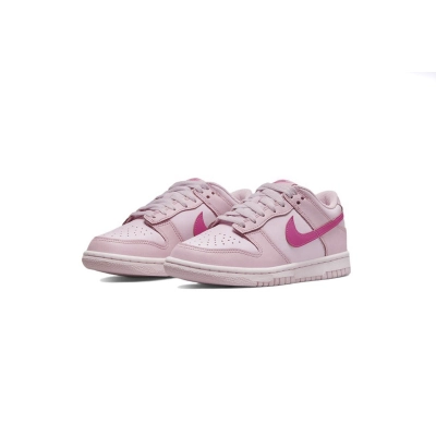 Nike Dunk Low Triple Pink DH9765-600 02