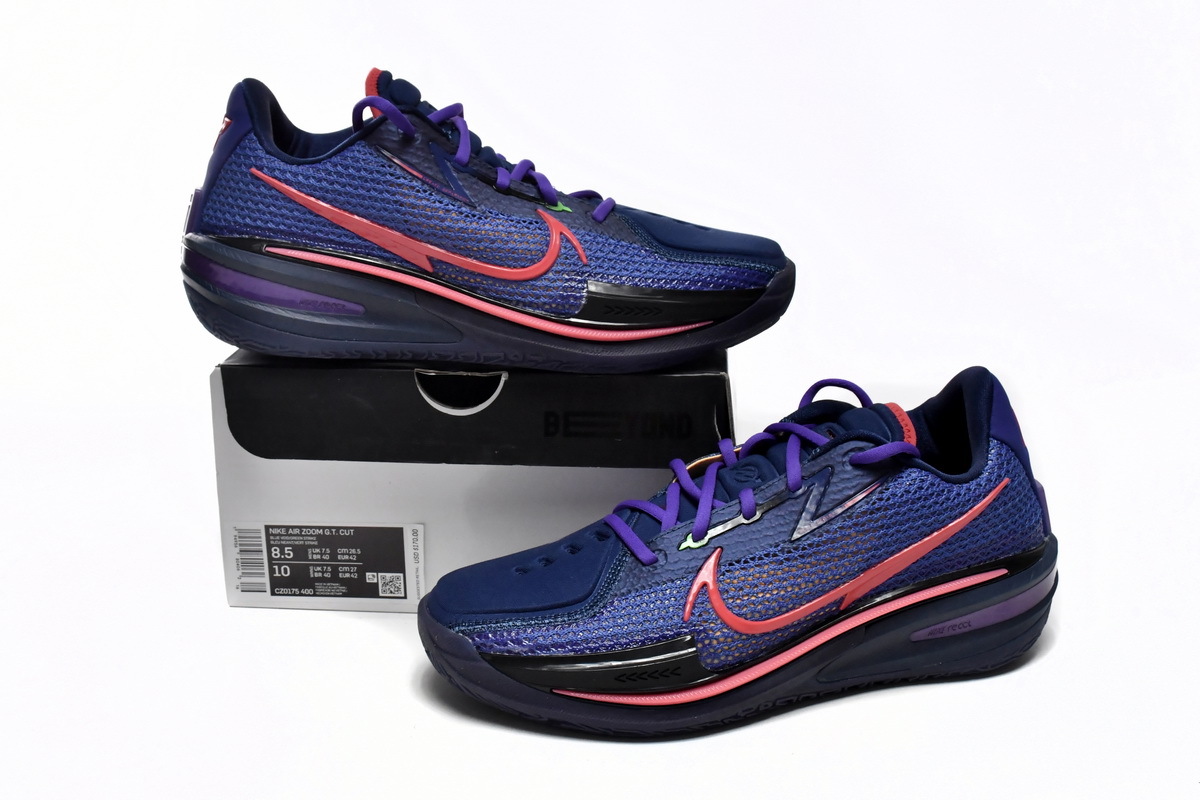 Coco Shoes Nike Air Zoom G.T. Cut Blue Void Purple Red CZ0175-400 - Cocoshoesvip.net