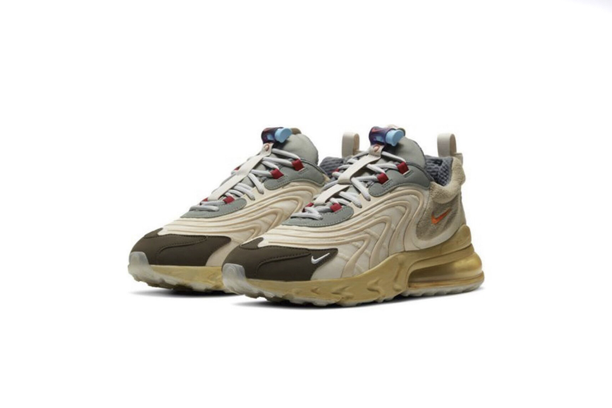 Coco Shoes Nike Air Max 270 React ENG Travis Scott Cactus Trails CT2864-200 - Cocoshoesvip.net
